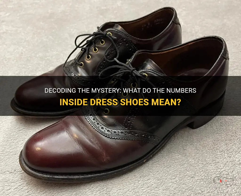 Decoding The Mystery: What Do The Numbers Inside Dress Shoes Mean ...
