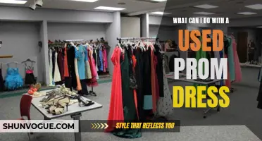 Creative Ideas for Repurposing a Used Prom Dress