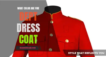 The Vivid Hues of Fire Department Dress Coats: Unraveling the Colors