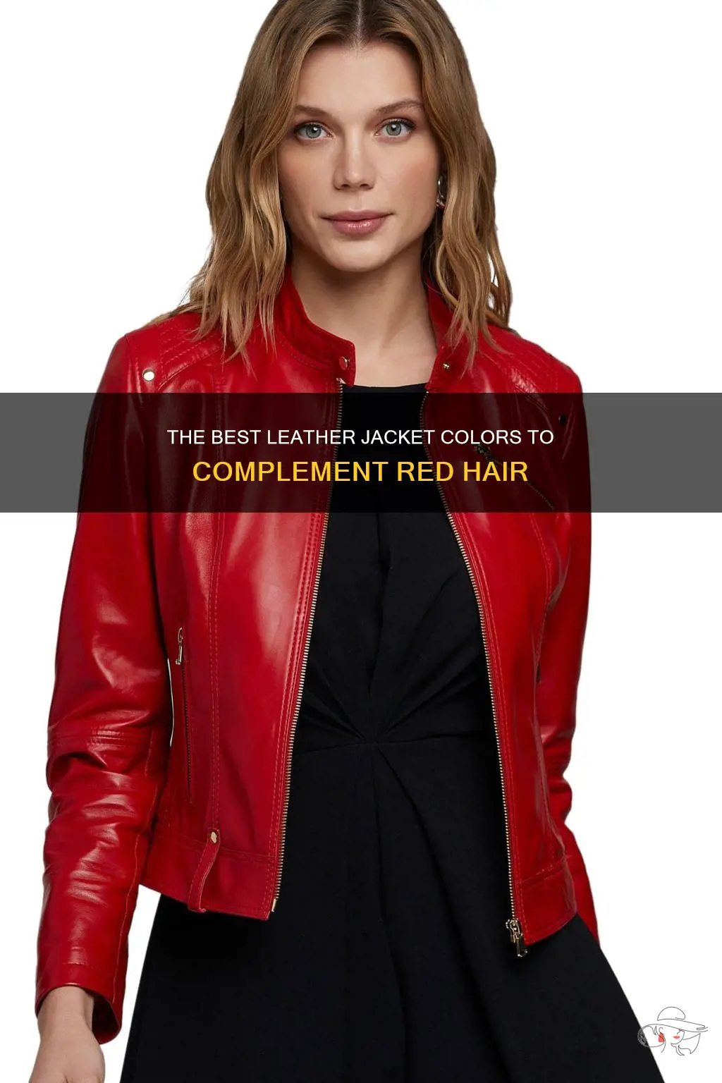 The Best Leather Jacket Colors To Complement Red Hair | ShunVogue