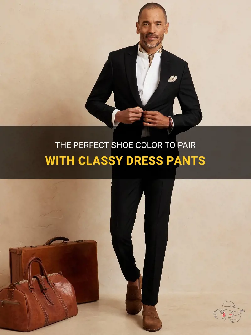 The Perfect Shoe Color To Pair With Classy Dress Pants | ShunVogue