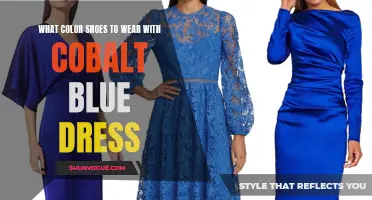 Choosing the Perfect Shoe Color for a Cobalt Blue Dress