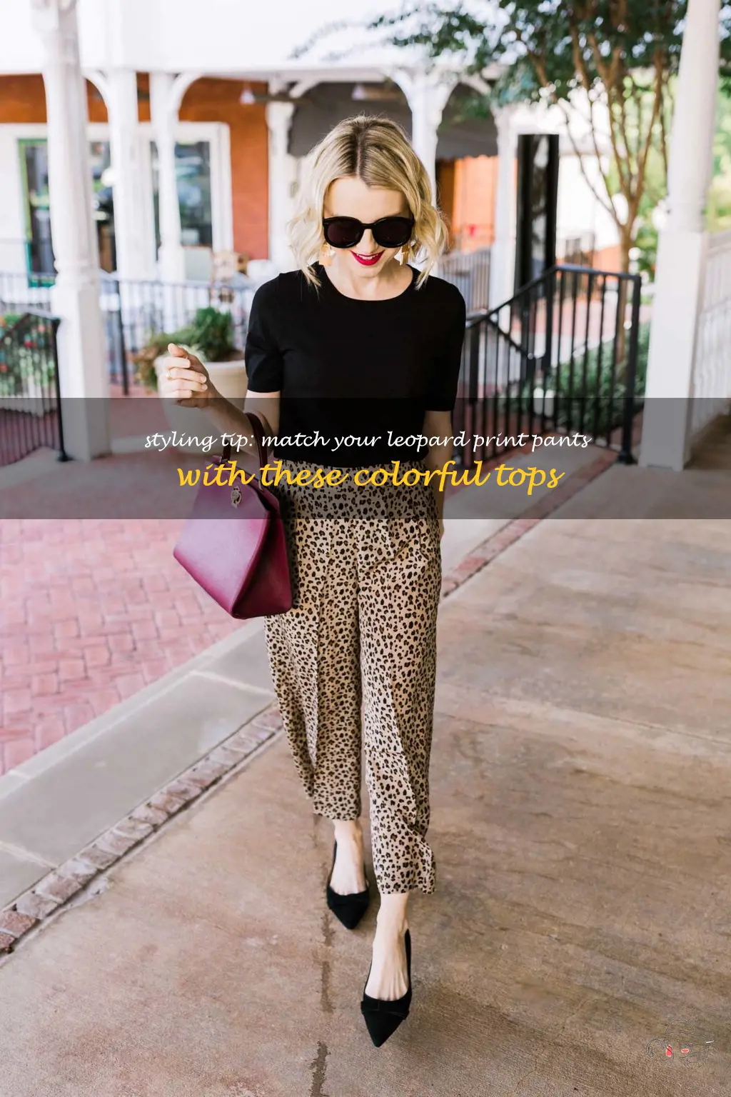 Styling Tip: Match Your Leopard Print Pants With These Colorful Tops ...