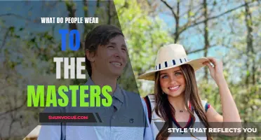 Dressing the Part: Attire at the Masters Golf Tournament