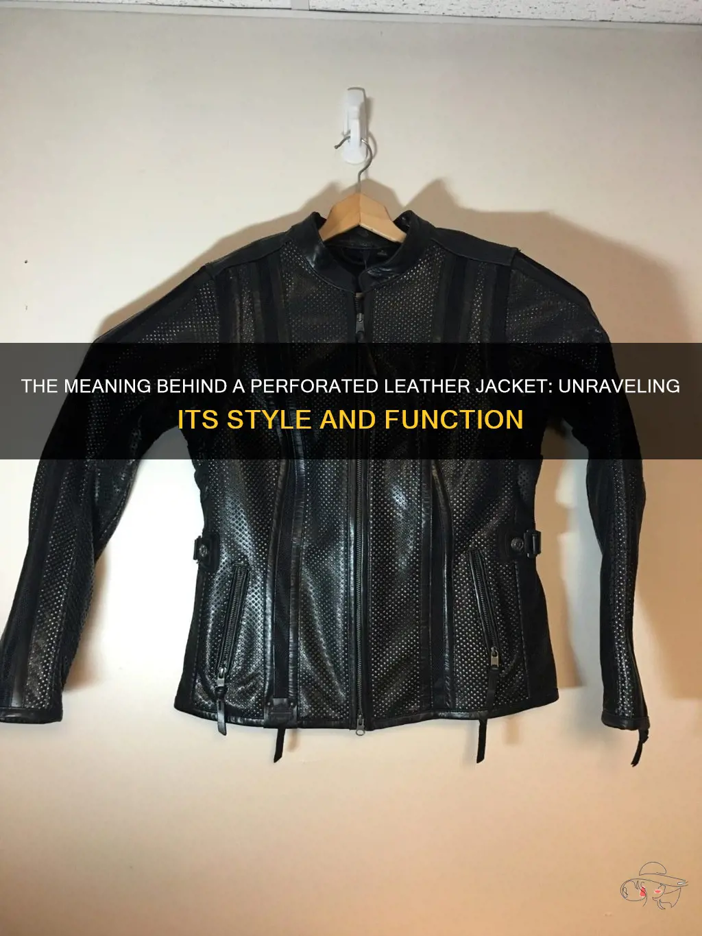 The Meaning Behind A Perforated Leather Jacket: Unraveling Its Style ...