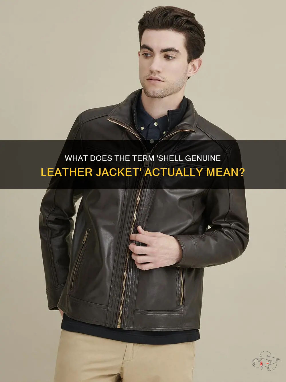 What Does The Term 'Shell Genuine Leather Jacket' Actually Mean ...