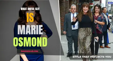 A Look at Marie Osmond's Dress Size and Body Transformation