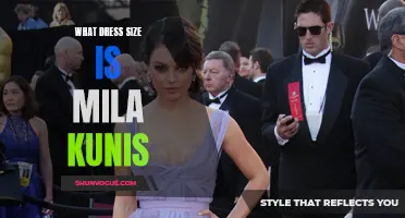 Discovering Mila Kunis: Unveiling the Mystery Behind Her Dress Size