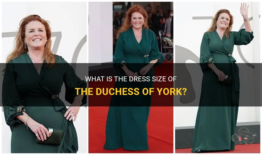 what dress size is the duchess of york