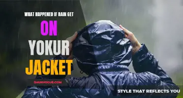 What Happens When Rain Gets on Your Jacket: Protection Tips and Care Instructions