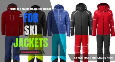 Understanding the Importance of Warm Insulation Weight for Ski Jackets