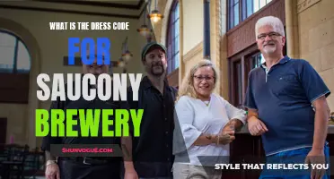The Dress Code Guidelines for Visiting Saucony Brewery