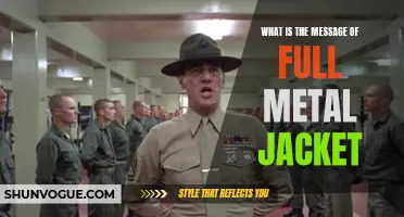 The Powerful Message of Full Metal Jacket: Exploring the Brutal Realities of War
