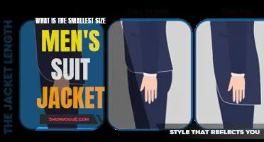 The Ultimate Guide to Finding the Smallest Size Men's Suit Jacket