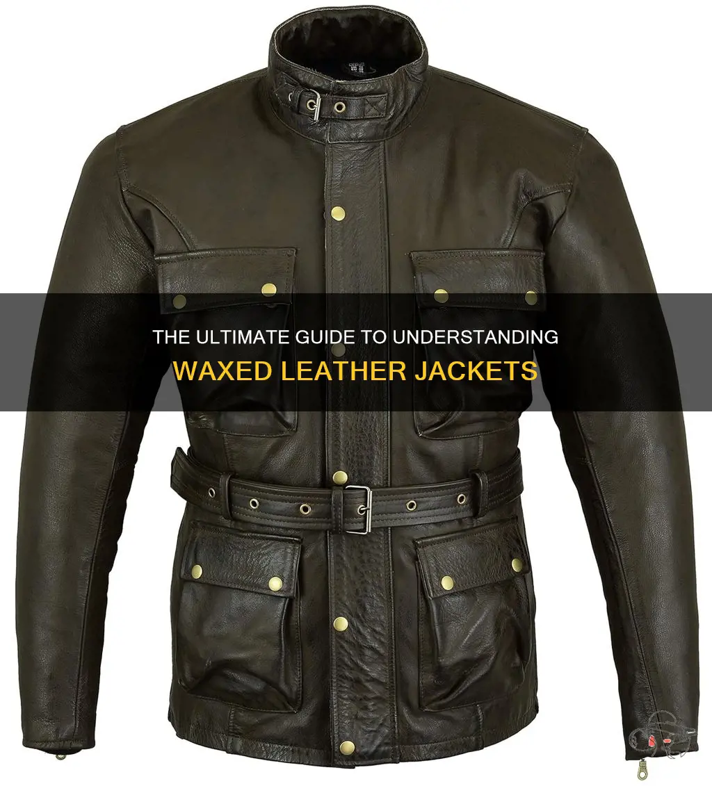 The Ultimate Guide To Understanding Waxed Leather Jackets | ShunVogue
