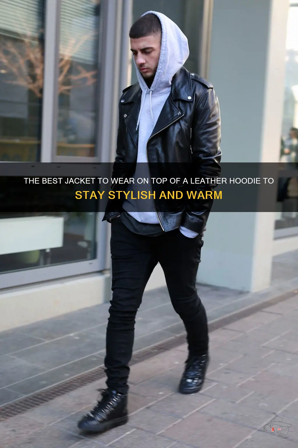 The Best Jacket To Wear On Top Of A Leather Hoodie To Stay Stylish And ...