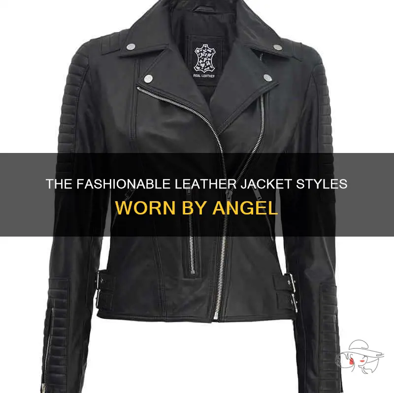 The Fashionable Leather Jacket Styles Worn By Angel | ShunVogue