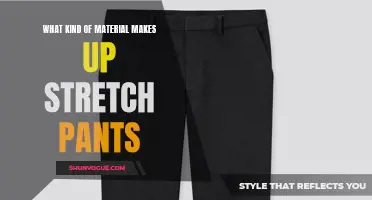 The Composition of Stretch Pants: Exploring the Materials that Provide Comfort and Flexibility