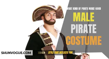 The Best Types of Pants for a Male Pirate Costume: A Swashbuckling Guide