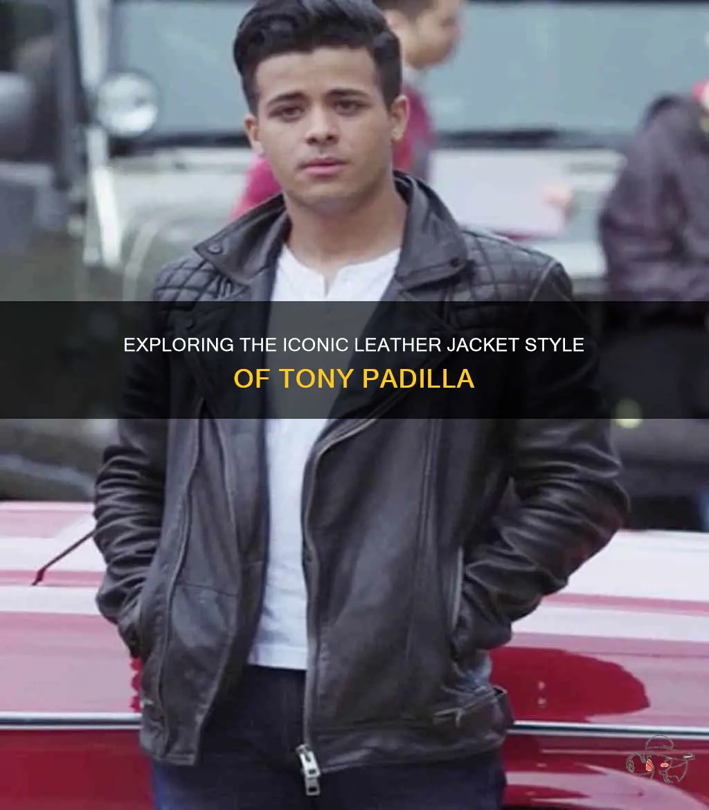 Exploring The Iconic Leather Jacket Style Of Tony Padilla | ShunVogue