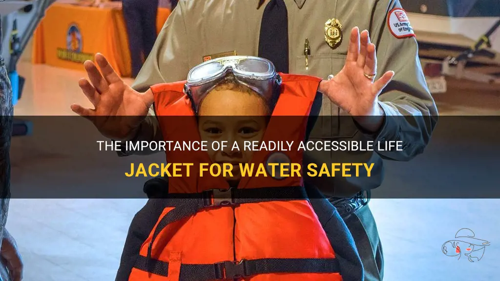what life jacket would be considered readily accessible
