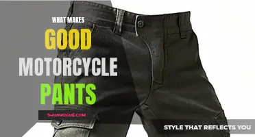 The Key Features of Quality Motorcycle Pants