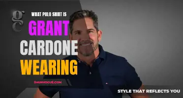 The Versatile Style: Exposing the Polo Shirt Grant Cardone is Wearing