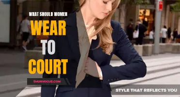 What is the Appropriate Dress Code for Women When Appearing in Court?