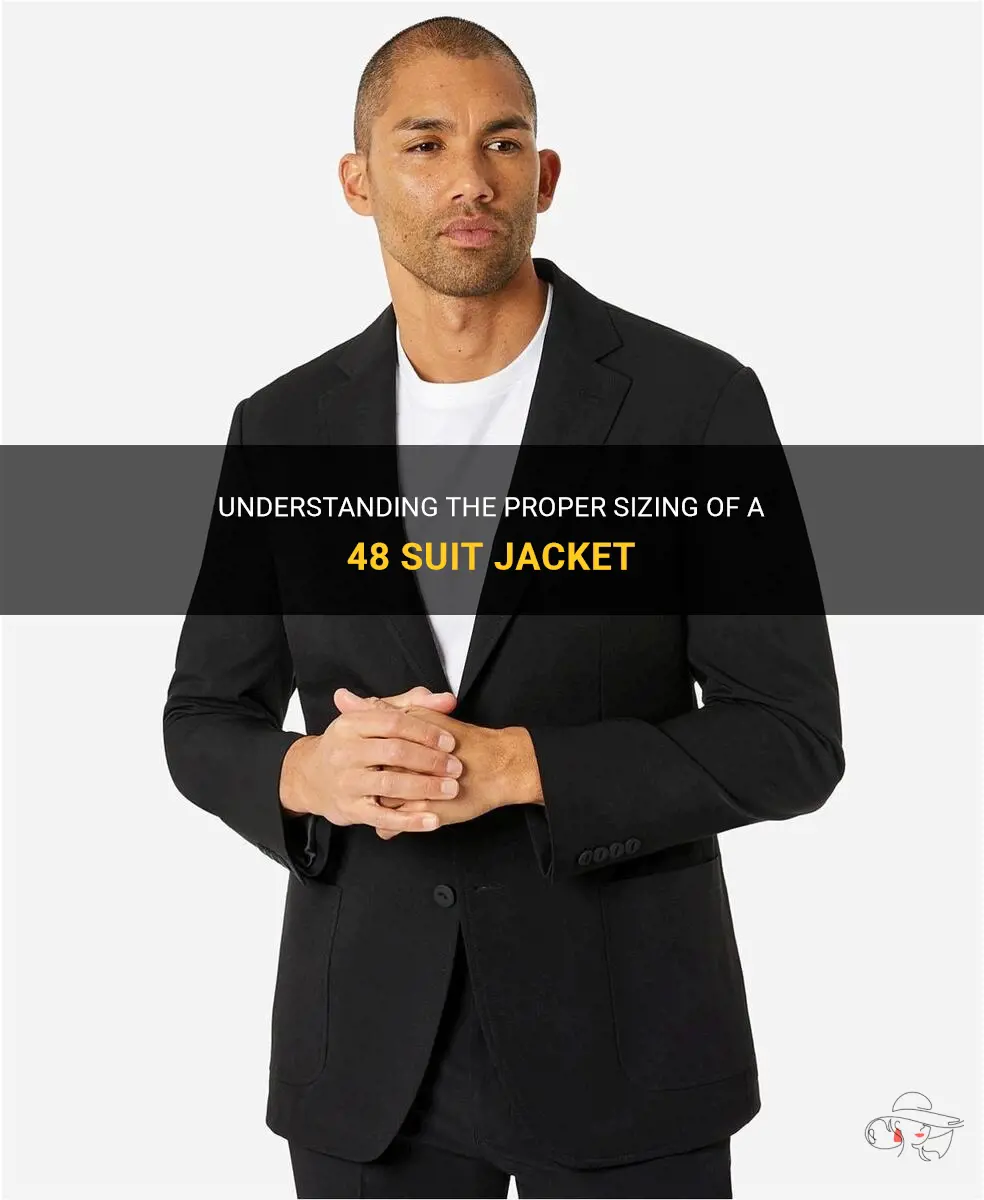 what size is a 48 suit jacket