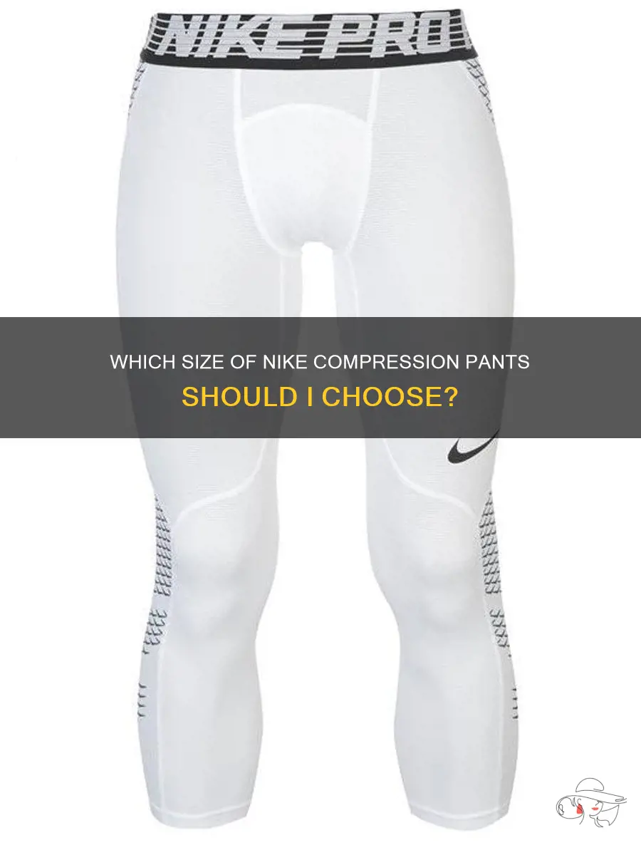 what size nike compression pants should I get