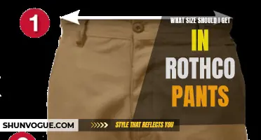 Finding the Perfect Size: A Guide to Choosing the Right Fit for Rothco Pants