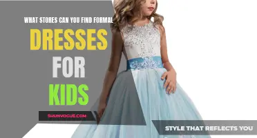 Where Can You Find Formal Dresses for Kids in Stores?