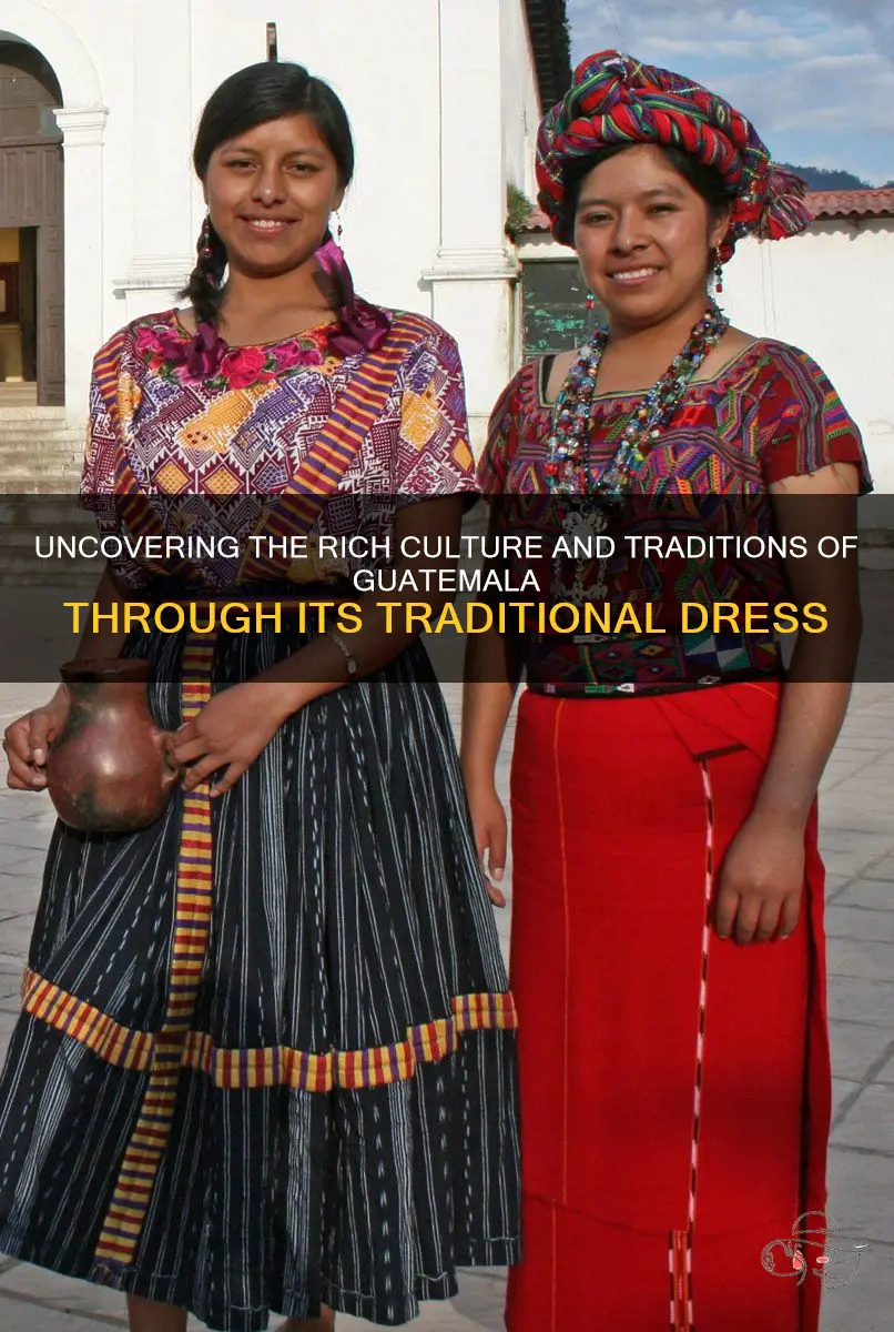 what things can you know through the dress in guatemala