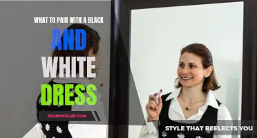 Best Accessories to Pair with a Black and White Dress
