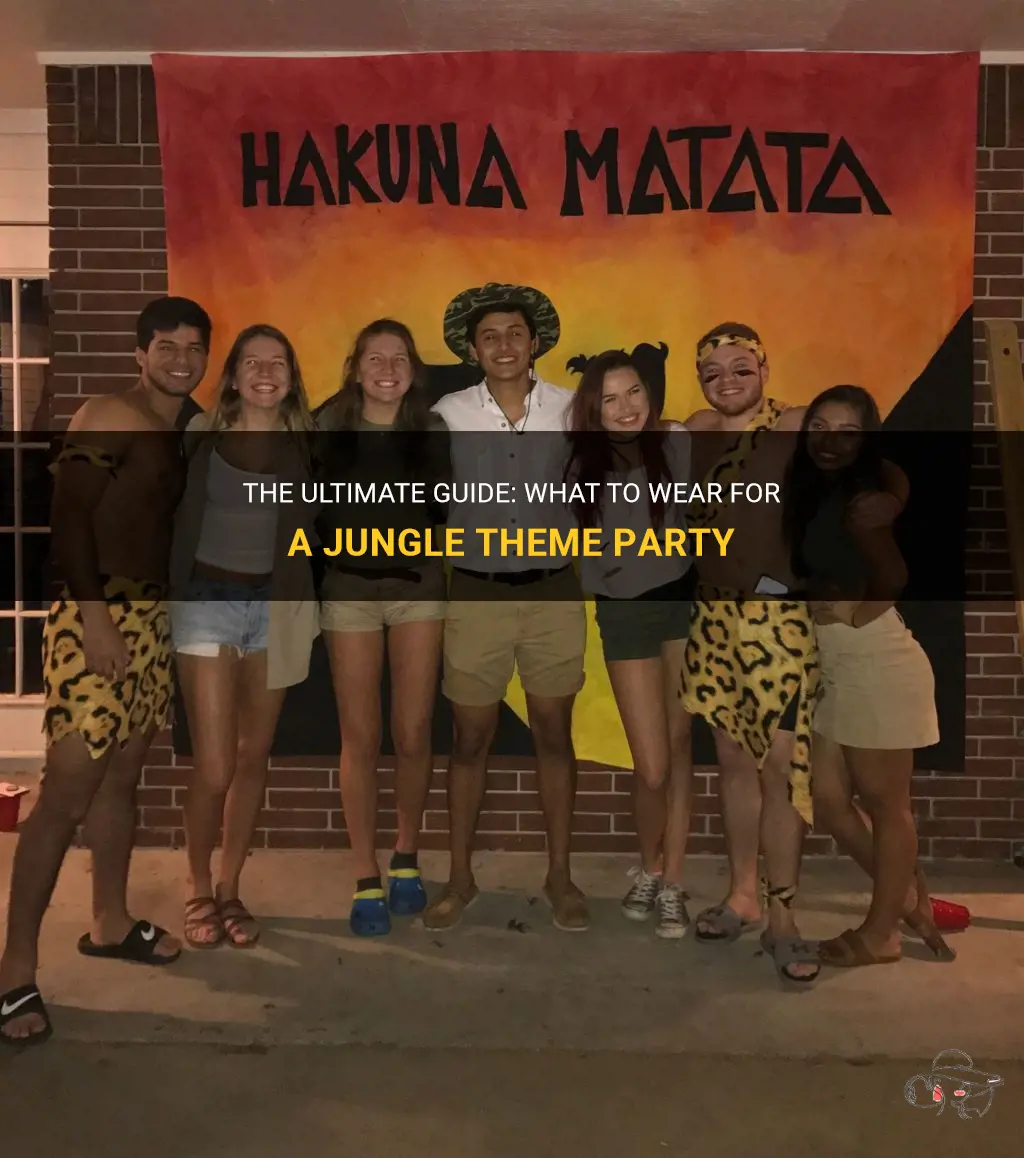 what to wear for jungle theme party