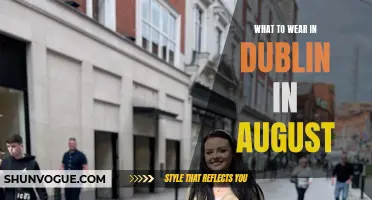 Dressing for Dublin's August weather: Tips and suggestions