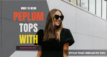 9 Stylish Ways to Wear Peplum Tops and Elevate Your Look
