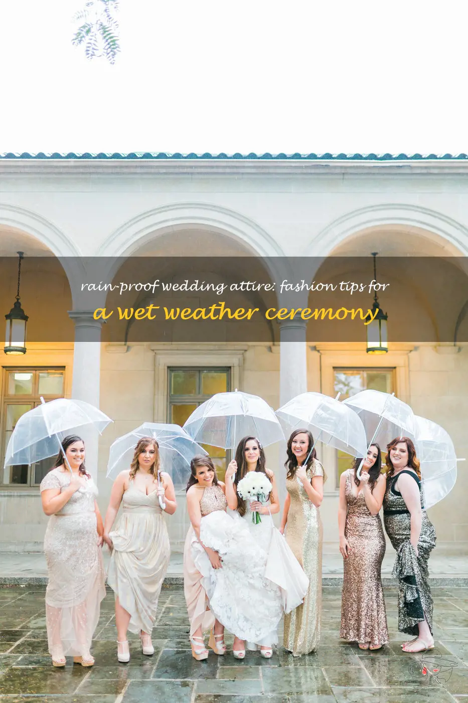 what to wear to a rainy wedding