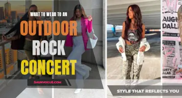 Rock Out in Style: What to Wear to an Outdoor Rock Concert