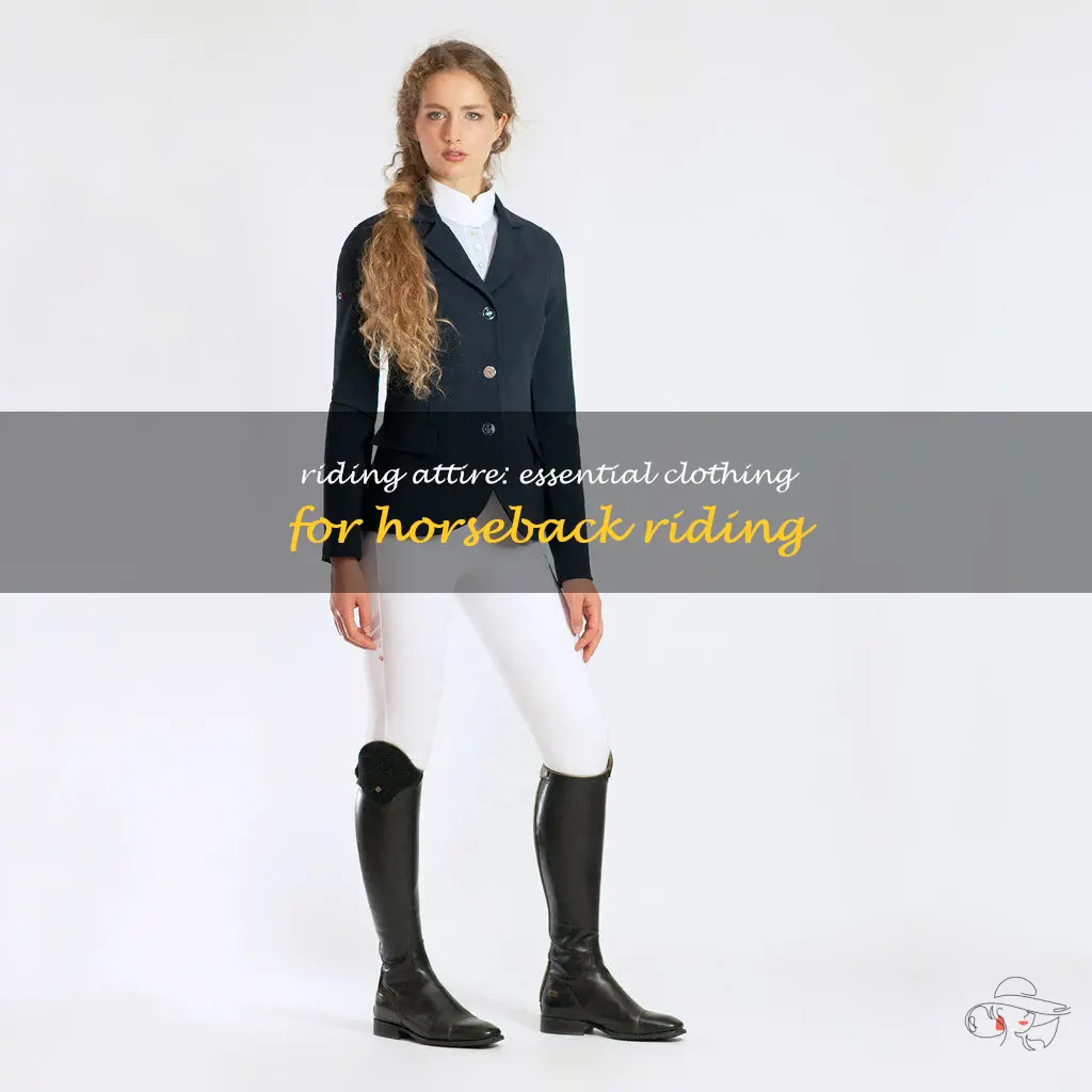 what to wear to horse riding