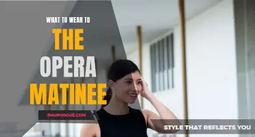 The Perfect Outfit: What to Wear to an Opera Matinee