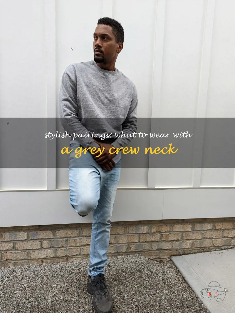Stylish Pairings: What To Wear With A Grey Crew Neck | ShunVogue
