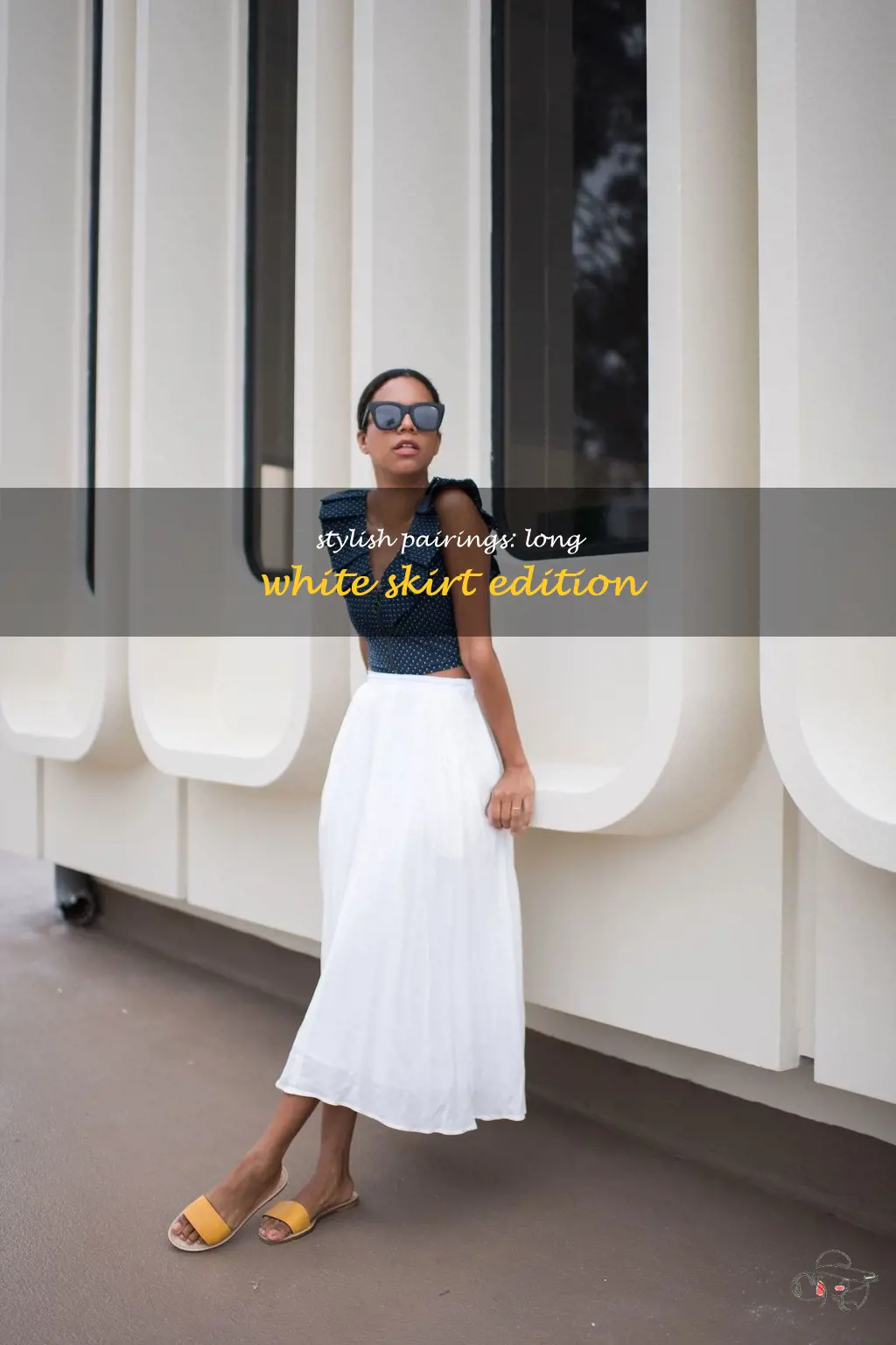 Stylish Pairings: Long White Skirt Edition | ShunVogue