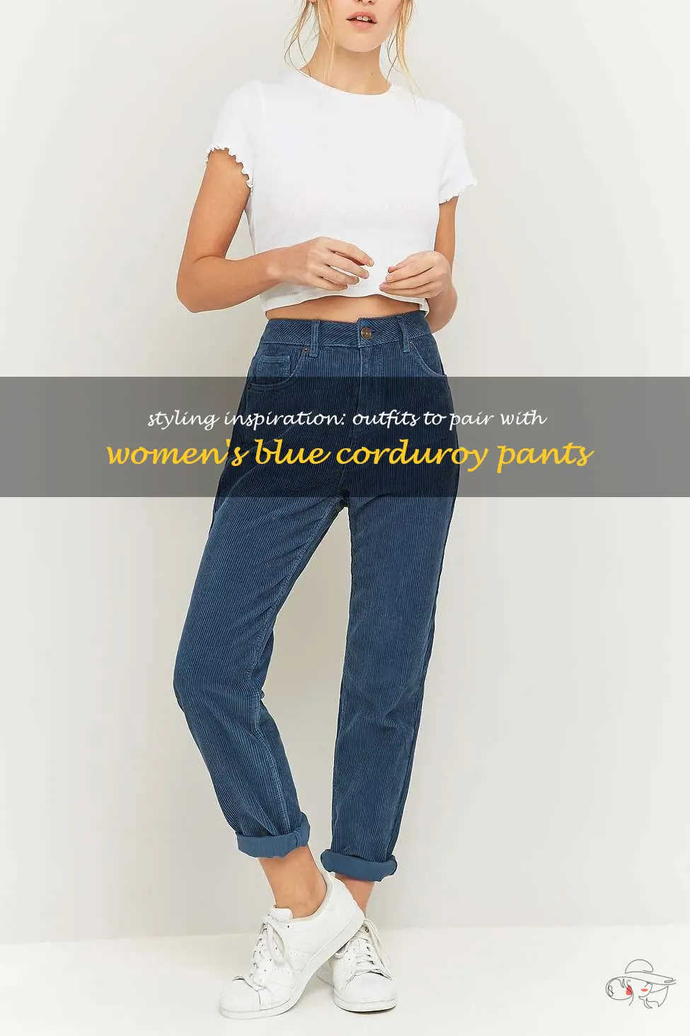 Styling Inspiration: Outfits To Pair With Women's Blue Corduroy Pants ...