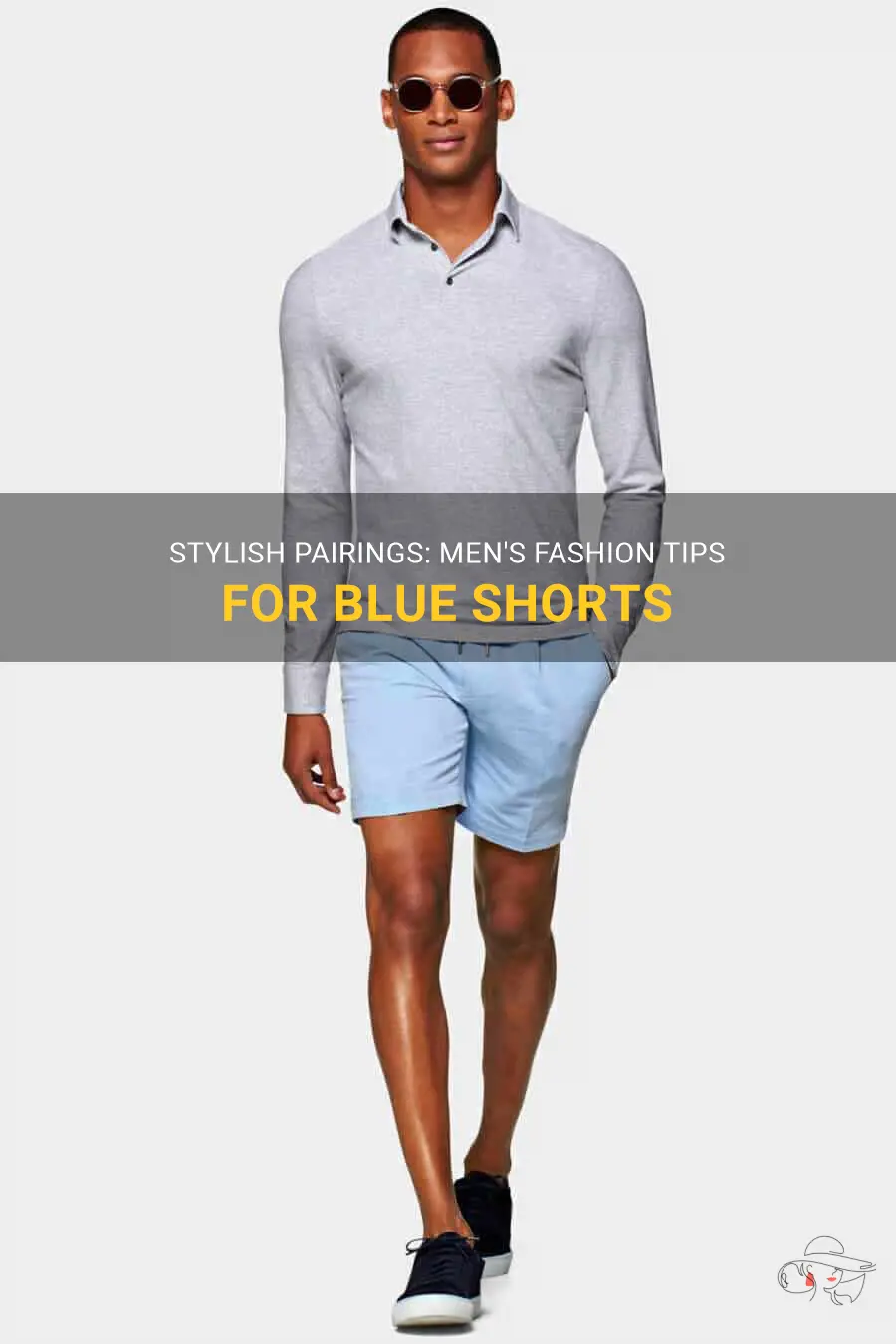 Stylish Pairings: Men's Fashion Tips For Blue Shorts | ShunVogue
