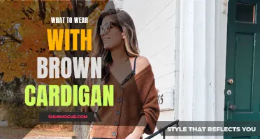 Styling Tips: What to Wear with a Brown Cardigan