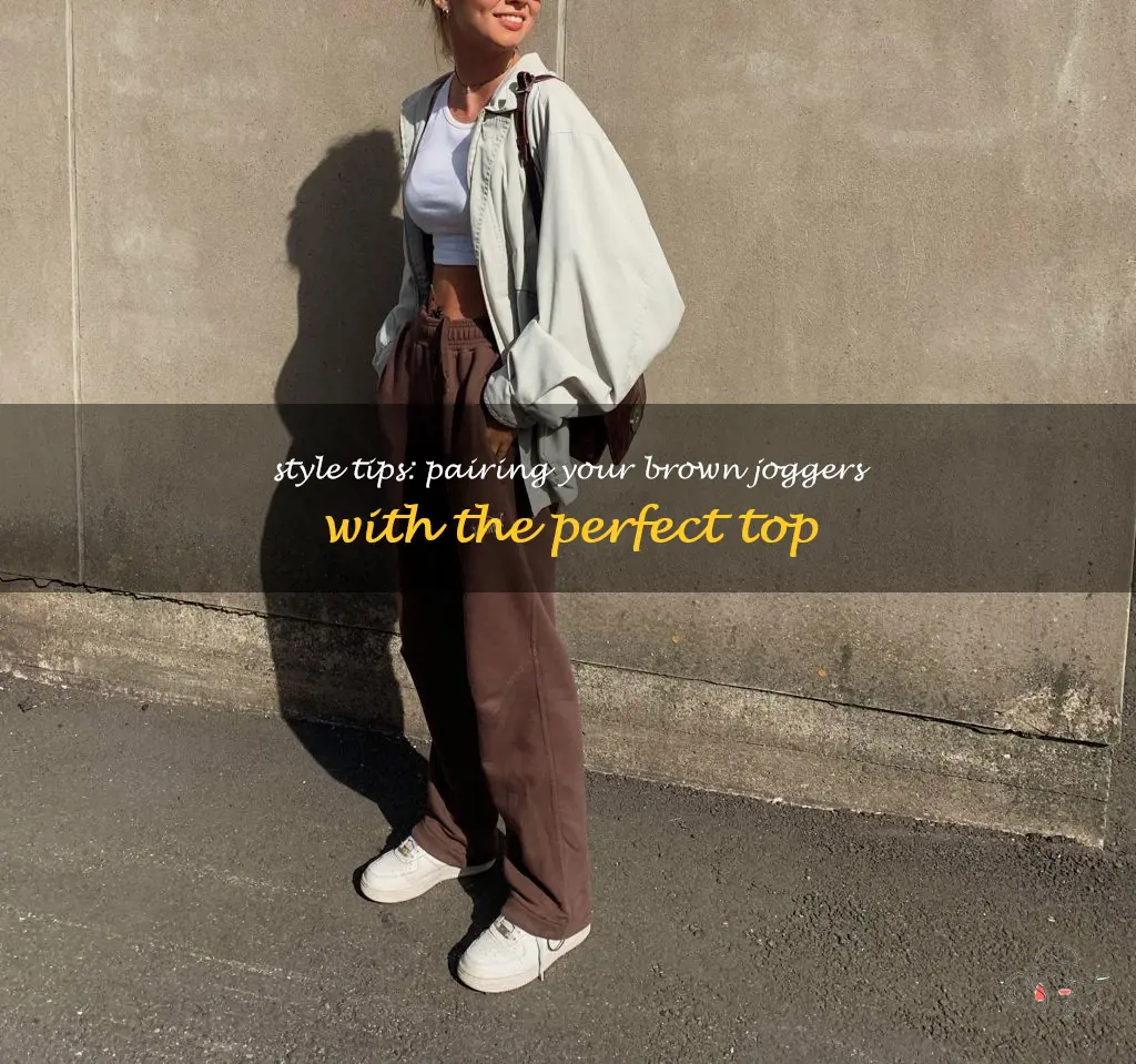Style Tips: Pairing Your Brown Joggers With The Perfect Top | ShunVogue
