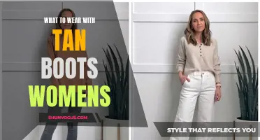 Stylish Outfit Ideas for Women's Tan Boots