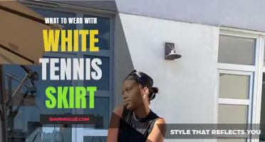 Stylish Outfit Combinations for Your White Tennis Skirt