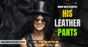 Unveiling the Origins: Where Does Slash Get His Iconic Leather Pants?